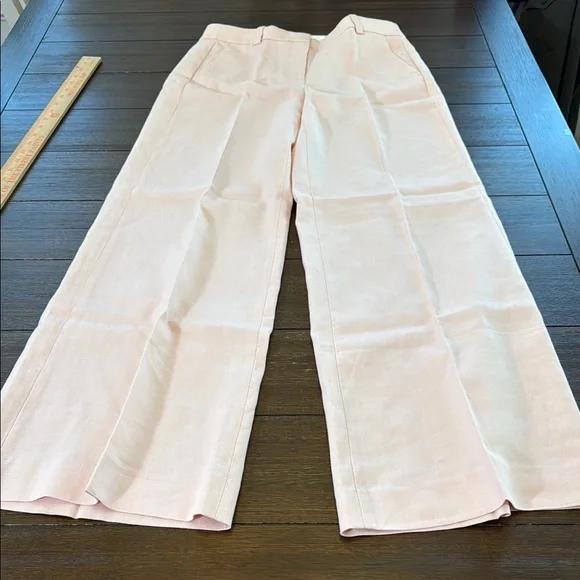 J. Crew Carolina flare pant in stretch linen blend Size 6 - Picture 4 of 14